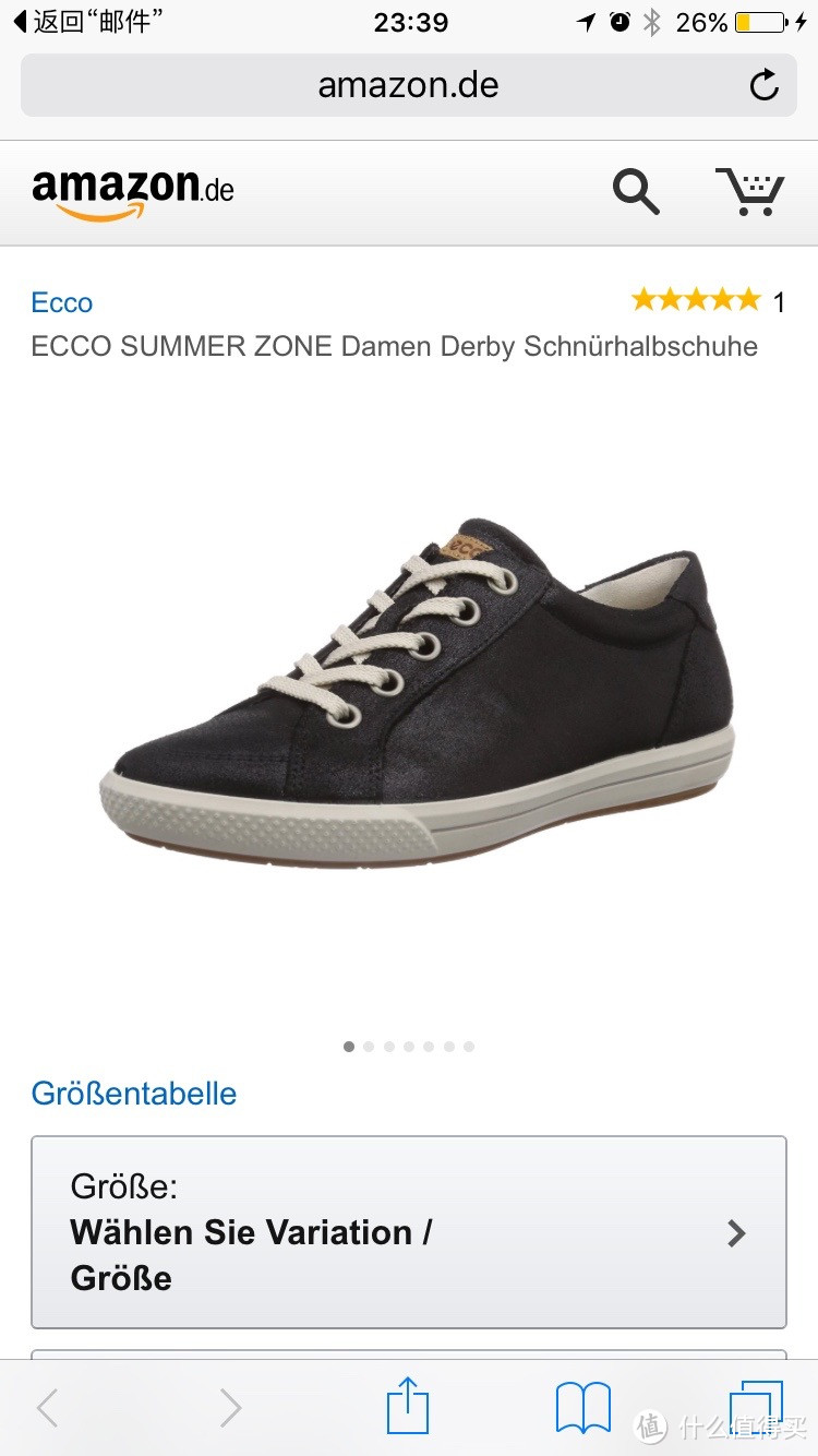 距离不是问题，来自德亚的女鞋：ECCO CRISP II Damen Derby