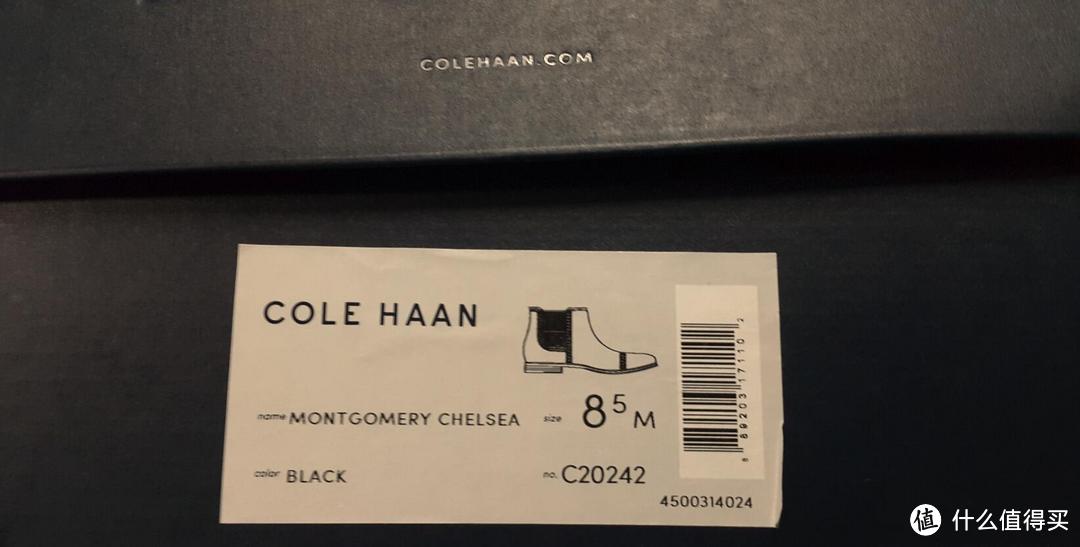 Cole Haan 男款切尔西靴