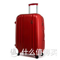 你们都在犹豫买什么行李箱时，我已经用上了：Delsey 法国大使 中性 PP 四轮拉杆箱 红色 25寸