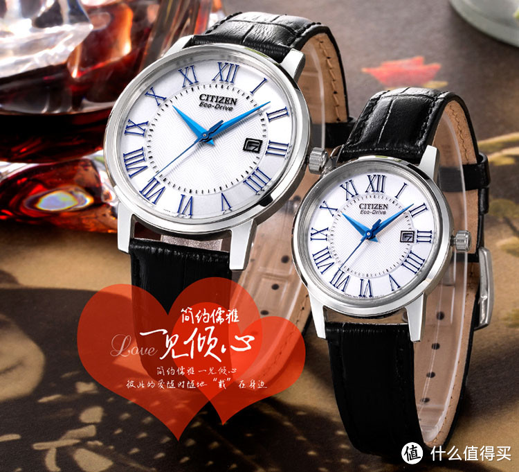 文艺小蓝针——CITIZEN 西铁城 EW1568-04A 光动能 女表