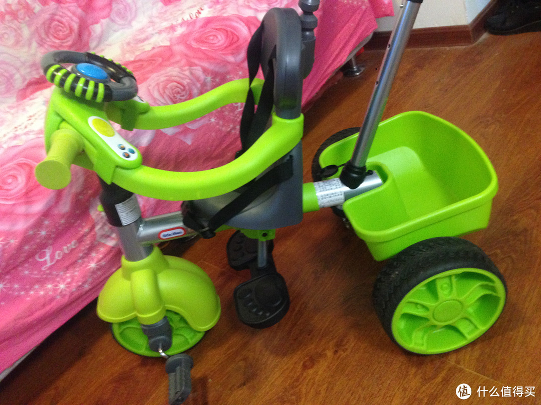 细数吾儿的小泰克们：Little Tikes 小泰克 三轮车、小赛车、小滑梯、篮球架