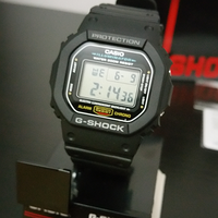 游泳爱好者的时间利器 — CASIO 卡西欧 G-SHOCK DW5600E-1V 经典数字手表