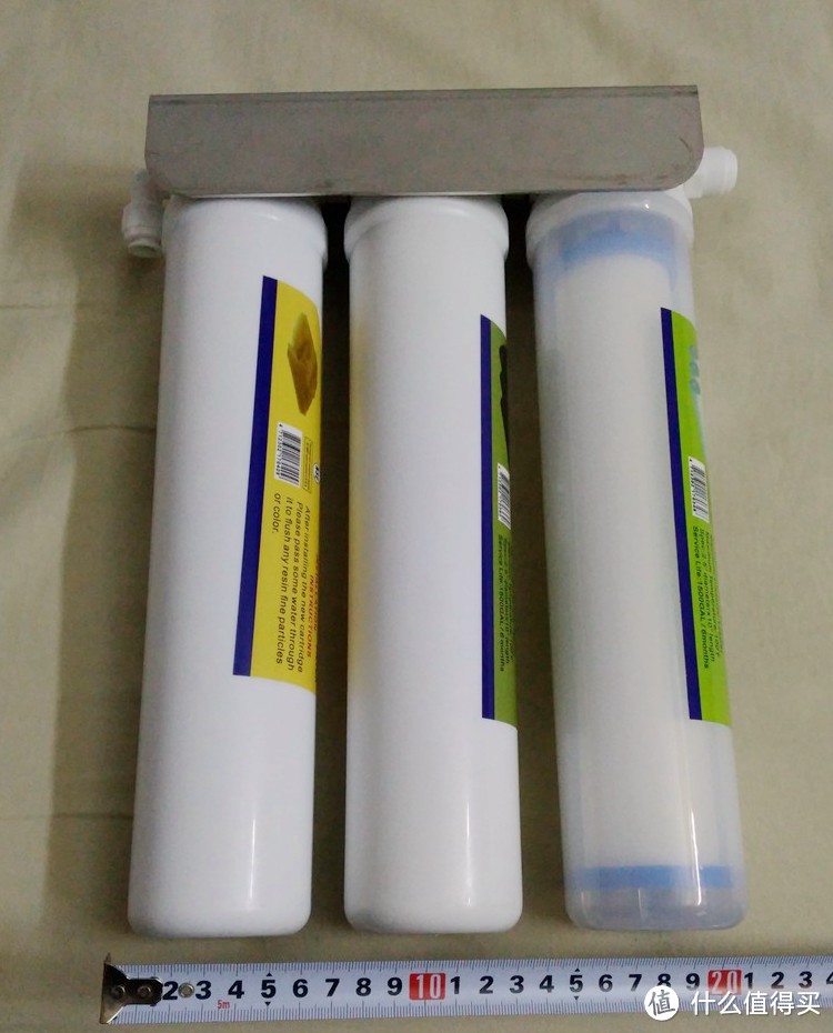 安装卫洗丽及DIY前置三级净水器:HSPA 裕津 HP-2500S安装及使用