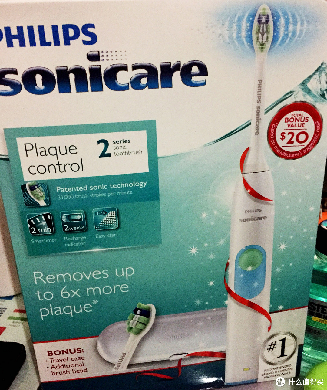 Philips Sonicare 4款飞利浦声波电动 牙刷& 刷头 使用体验