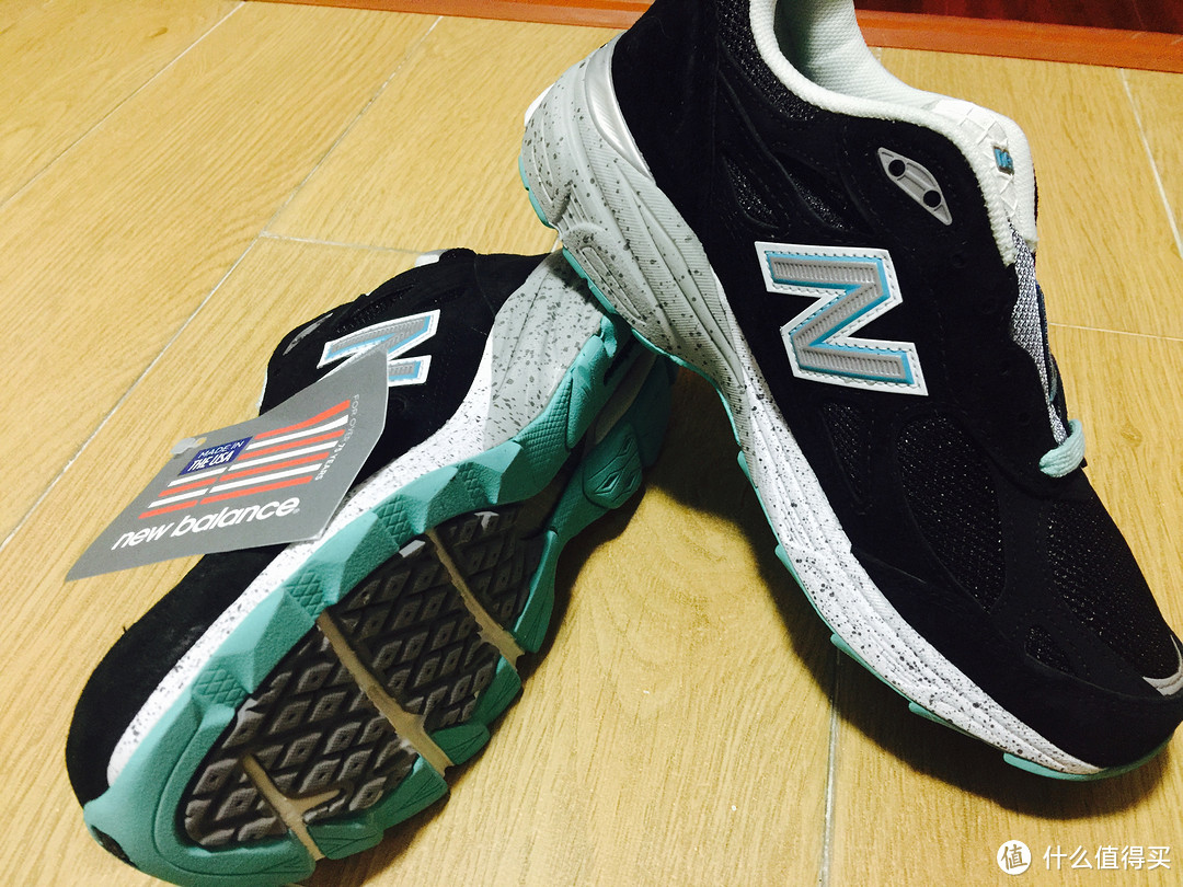 我的第一次晒单：黑五海淘 new balance W990AB3 女士总统慢跑鞋