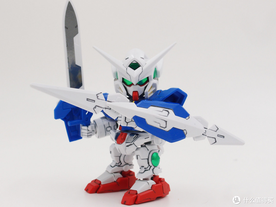 BANDAI 万代 MBF-P02 Q版 SD EX BB战士 红色异端敢达 晒单