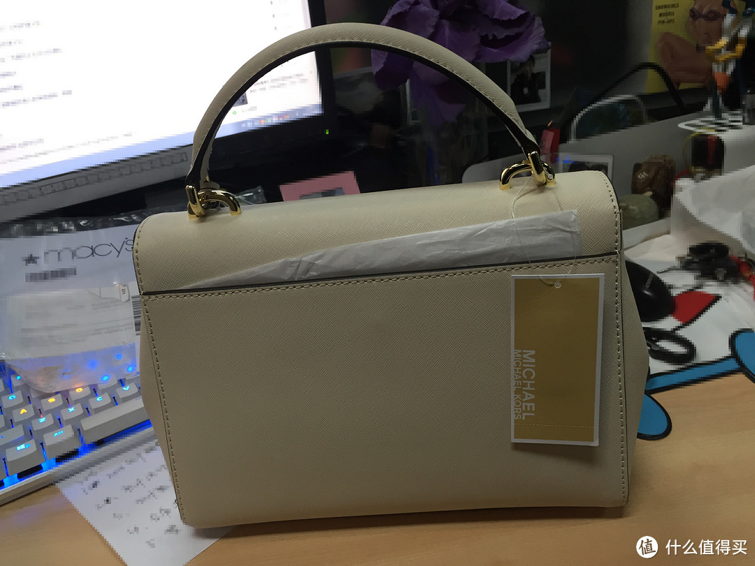 #有货自远方来#无比纠结的支付宝直邮：Michael Kors Small Top Handle Satchel 邮差包