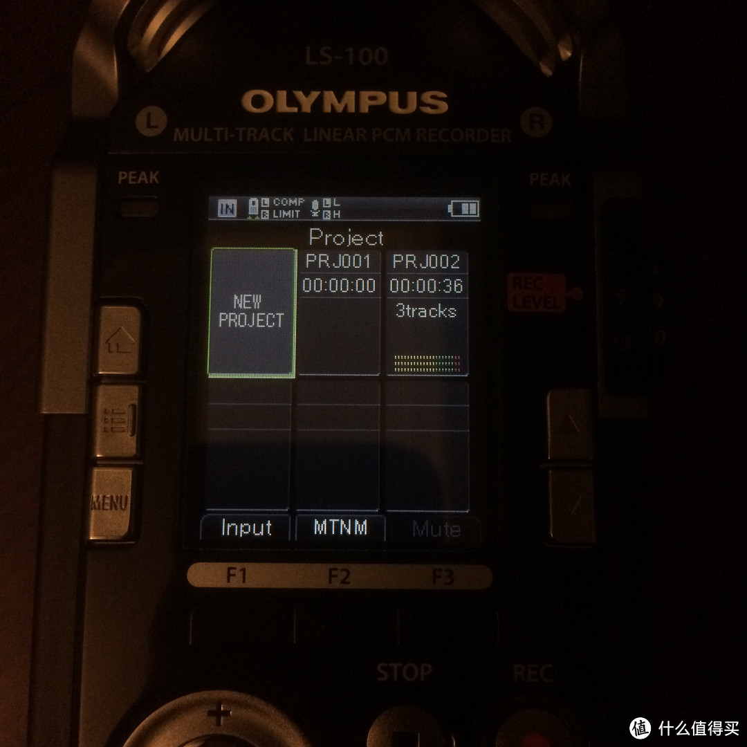 Olympus 奥林巴斯 LS-100 录音机 使用测评