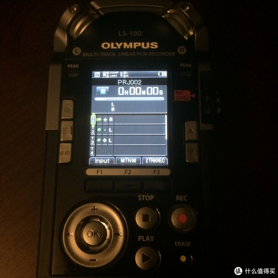 Olympus 奥林巴斯 LS-100 录音机 使用测评