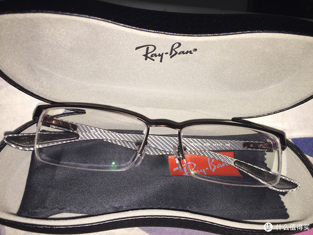 #有货自远方来#Ray·Ban 雷朋 RB8412 碳纤维眼镜 晒单