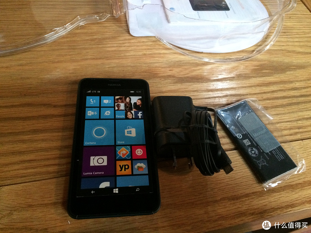 海淘 Lumia635 开箱晒单