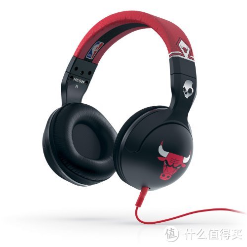 Skullcandy 斯酷凯蒂 HESH_NBA2.0 头戴式耳机 S6HSDY-228 公牛队