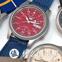 30美金的一抹红：SEIKO 精工 SNKM95 男款机械表 到货开箱