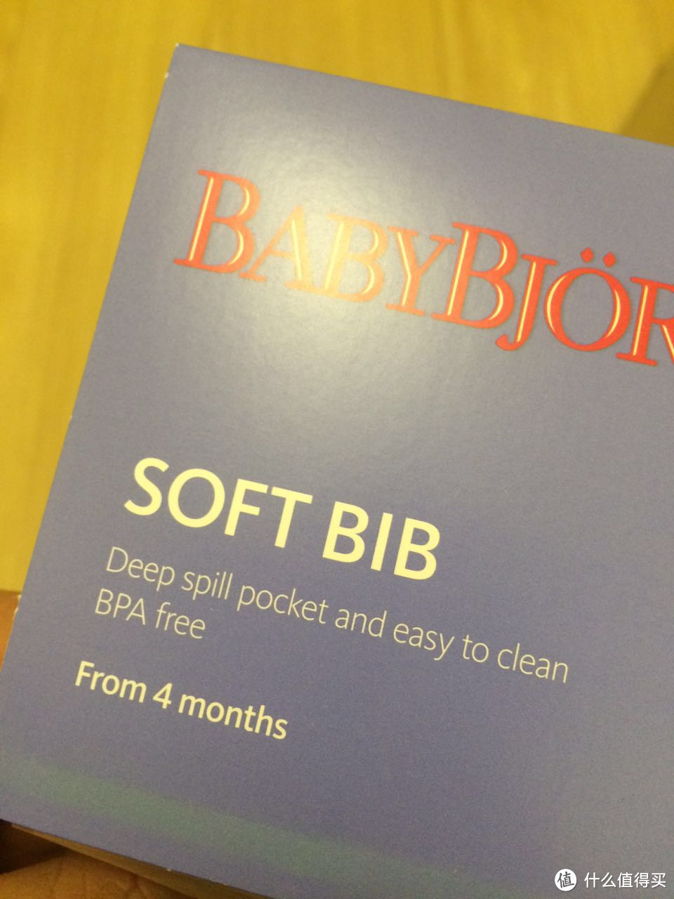 #圣诞有礼#给未出生宝宝提前准备的圣诞礼：BABYBJORN Soft Bib 婴儿围兜