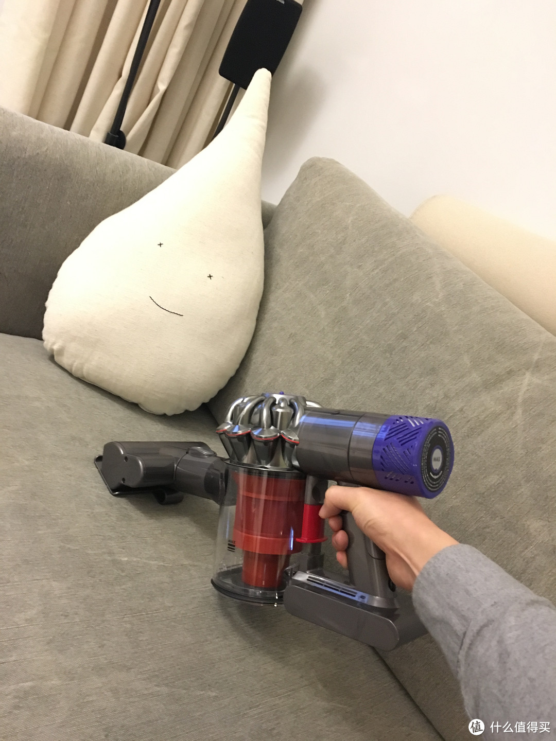 为了蓝色而清净的世界：意亚剁手Dyson 戴森 V6 Total Clean 顶配版