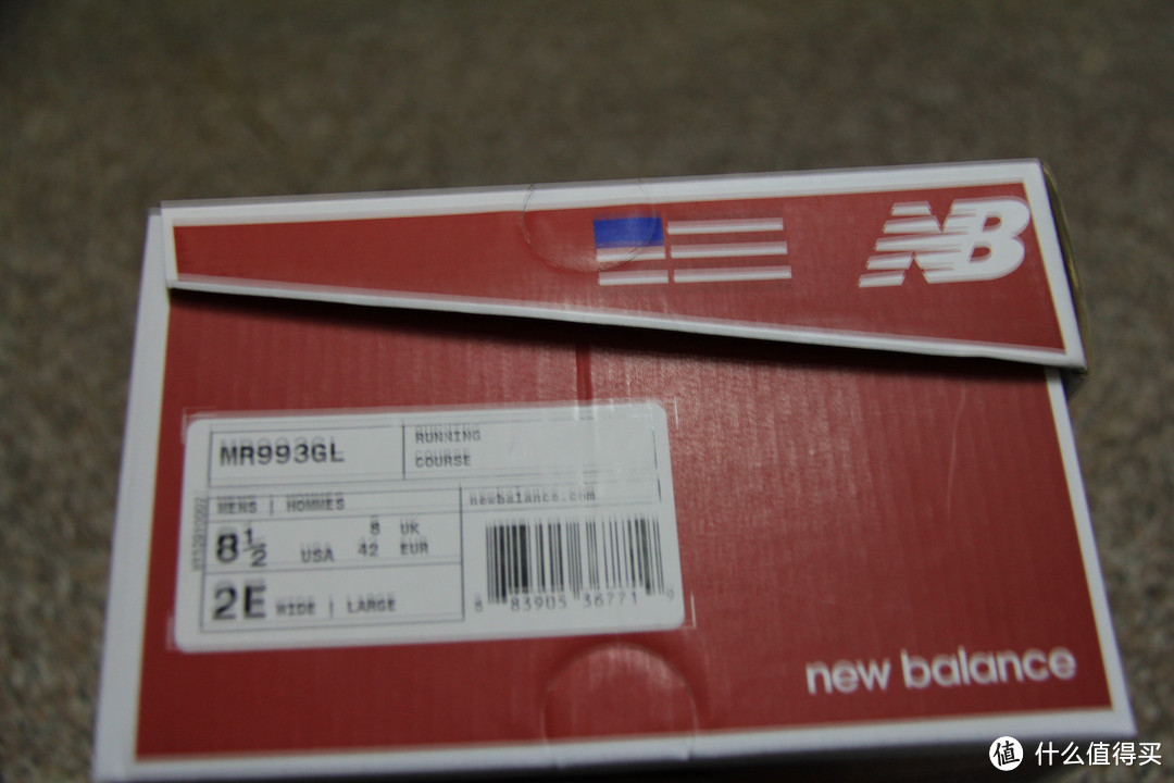 #有货自远方来#  new balance 993 男款总统慢跑鞋