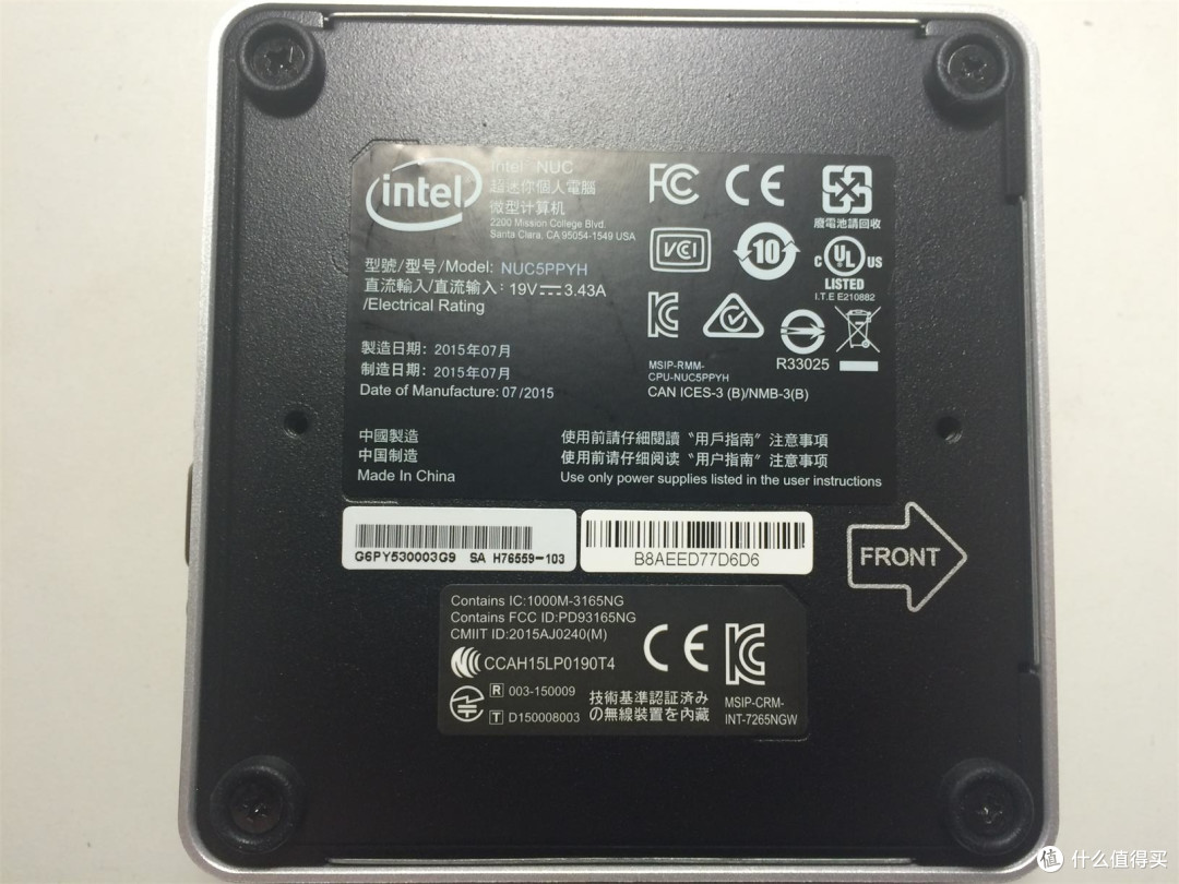 #有货自远方来# 黑五买的新“玩具” — Intel 英特尔 NUC5PPYH 微型电脑