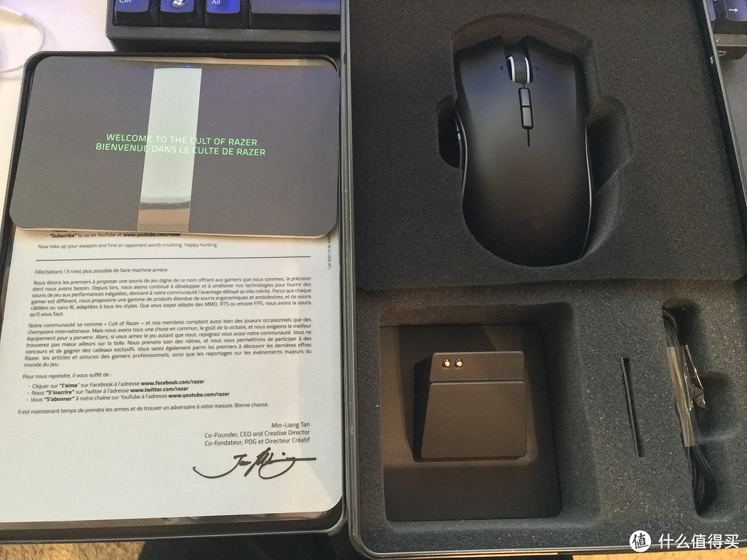 灯厂新曼巴, Razer Mamba Chroma 流水开箱+简单使用