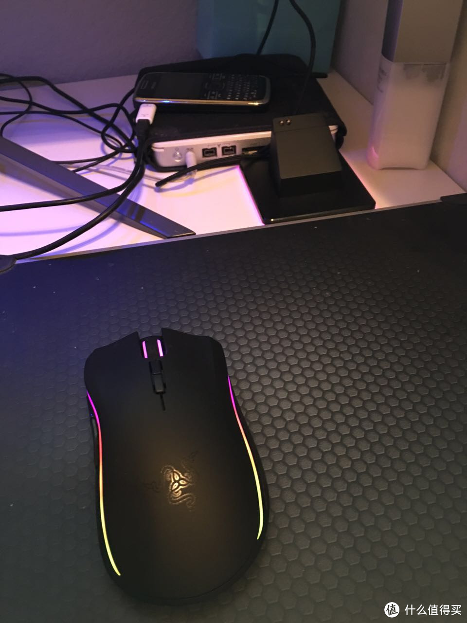 灯厂新曼巴, Razer Mamba Chroma 流水开箱+简单使用