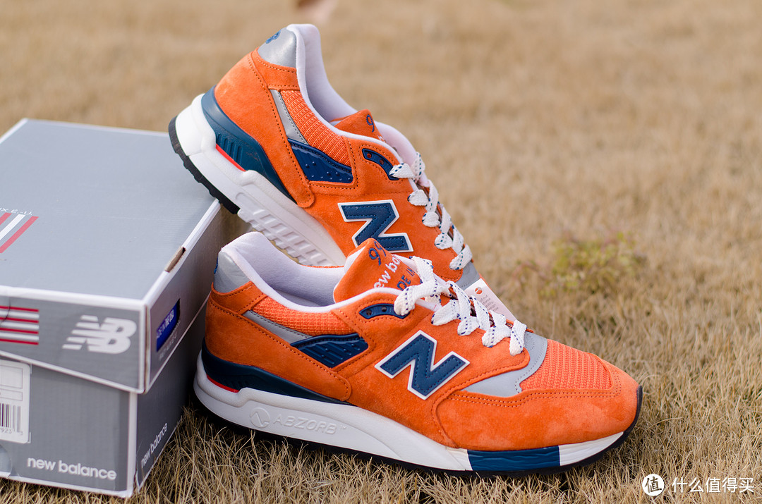 #有货自远方来# new balance m998cel 骚橙配色