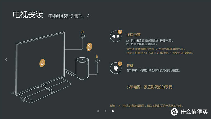 双十二入手：小米电视3分体套装 开箱及短期使用感受