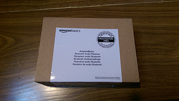 AmazonBasics 蓝牙 4.0 音频接收器开箱展示(包装|电源|蓝灯)