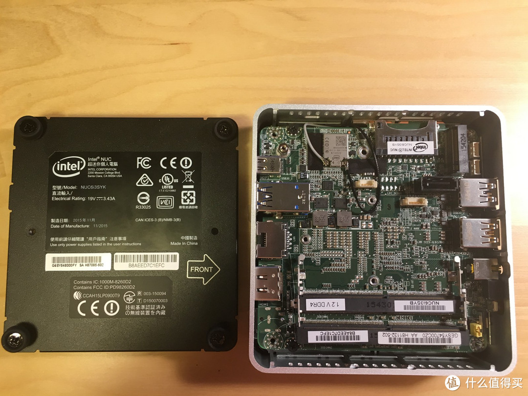 #本站首晒# Intel 英特尔 第六代NUC Mini PC + 三星950PRO NVME SSD固态硬盘 开箱&评测