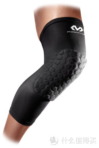 McDavid 6446 Extended Compression Leg Sleeve蜂窝防撞护膝