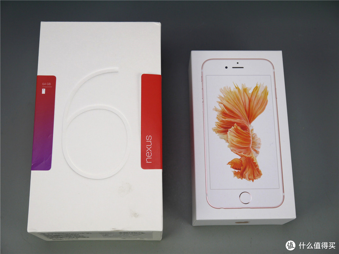 年底换机系列晒单:iphone 6s 64G玫瑰金+Nexus 6 64G白色+iphone 6s Plus 64G深空灰