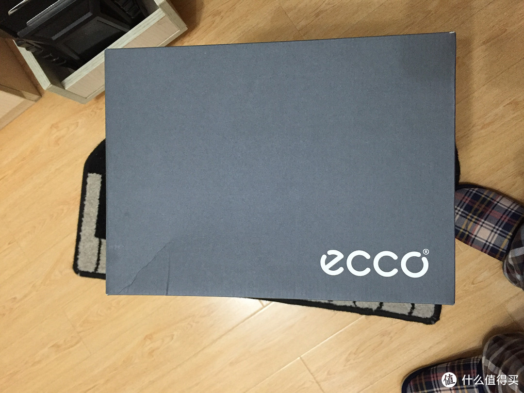 ECCO CS14系列，女鞋男穿附鞋柜照片。