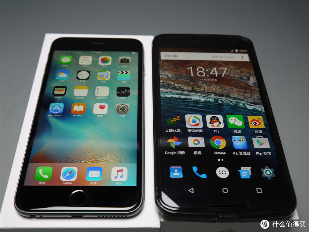 年底换机系列晒单:iphone 6s 64G玫瑰金+Nexus 6 64G白色+iphone 6s Plus 64G深空灰