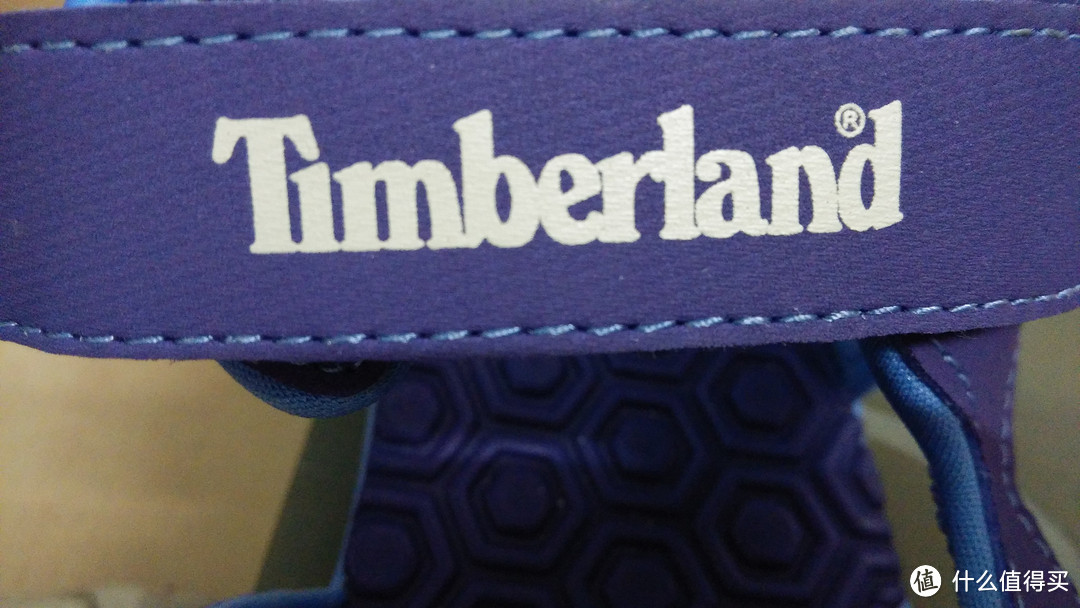 #有货自远方来# 送给女票的礼物，Timberland 大童凉鞋