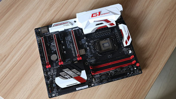 #本站首晒# 高达配色的技嘉Z170X-Gaming 7主板