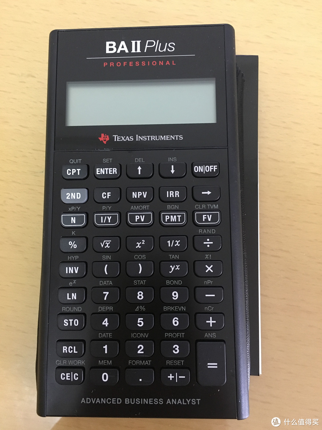 Texas Instruments BA II Plus Professional Financial Calculator 德州仪器 金融计算器 开箱