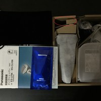 松下 ES-LV96-S 电动剃须刀开箱特写(刀头|按键|接口|铭牌|充电器)