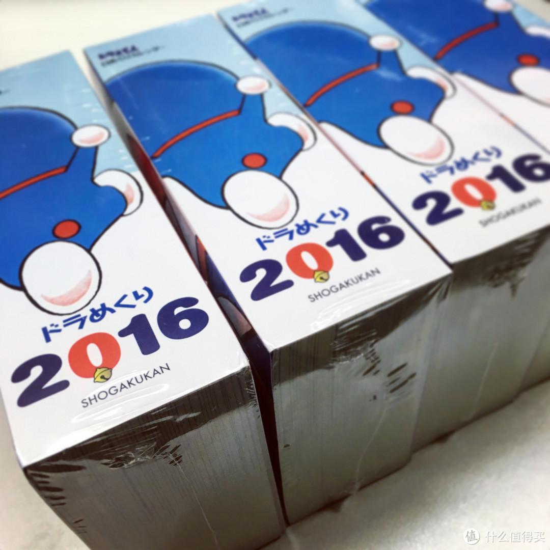 新年第一单——哆啦A梦2016年日历