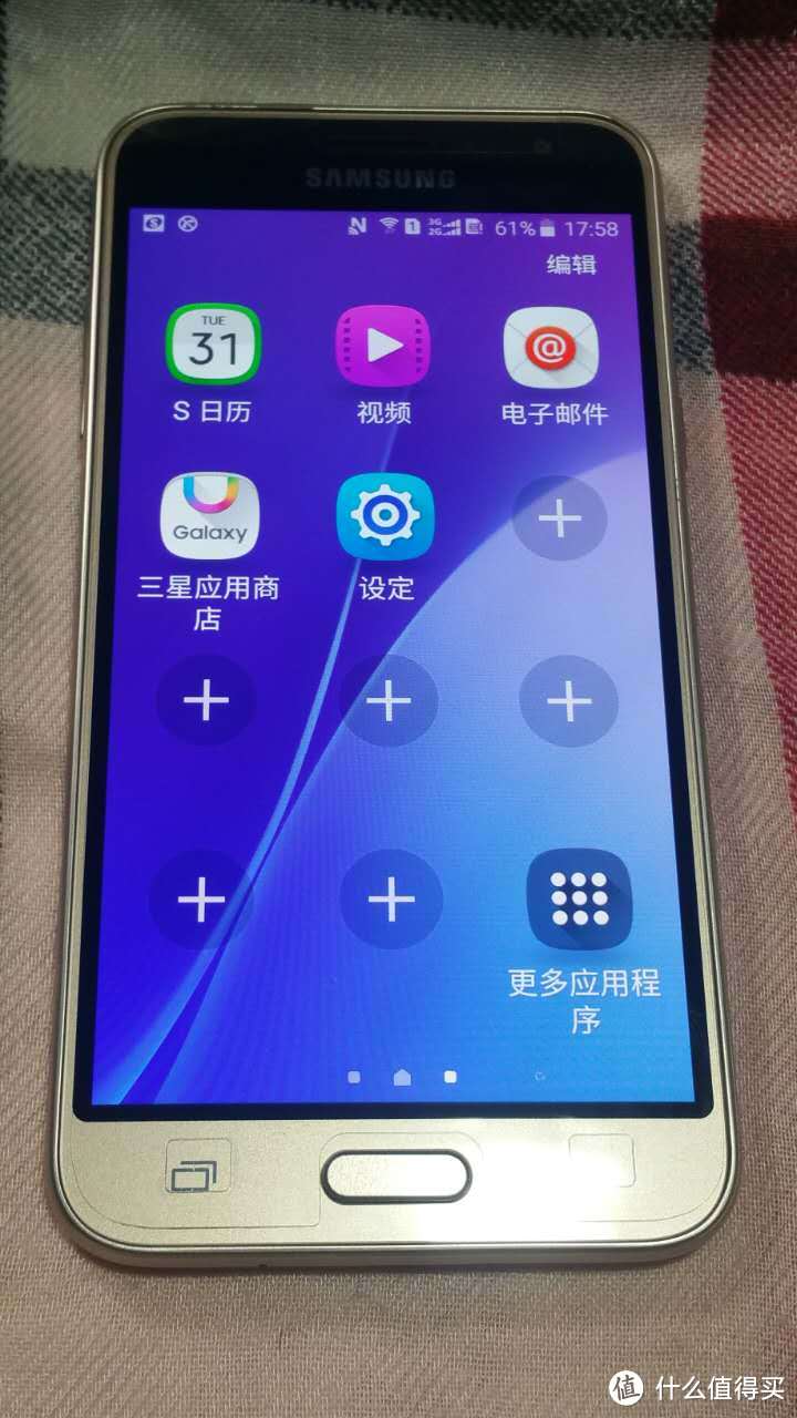 简洁精致的电信入门机：SAMSUNG 三星 Galaxy J3（J3109）开箱