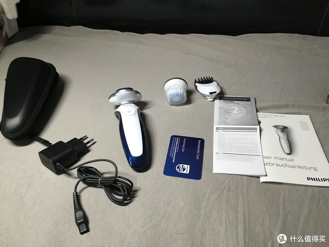 PHILIPS 飞利浦 最新款 S7520/50 剃须刀 开箱