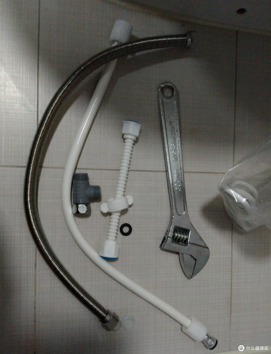 安装卫洗丽及DIY前置三级净水器:HSPA 裕津 HP-2500S安装及使用