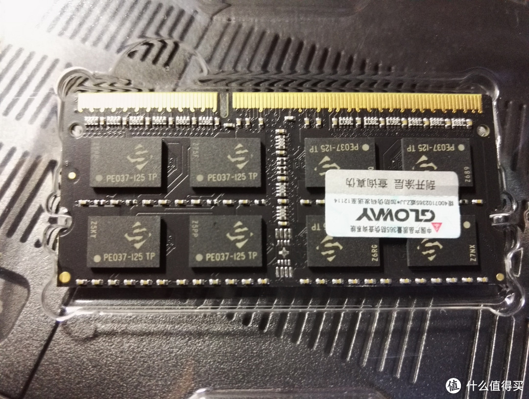 超进化之16G大内存：GLOWAY 光威 战将系列 DDR3 1600 8GB 笔记本内存条