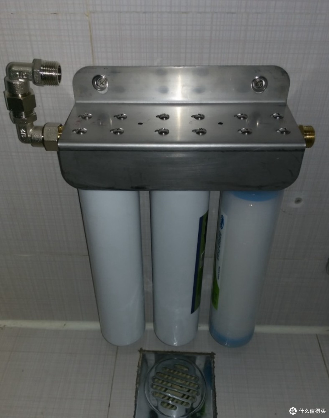安装卫洗丽及DIY前置三级净水器:HSPA 裕津 HP-2500S安装及使用