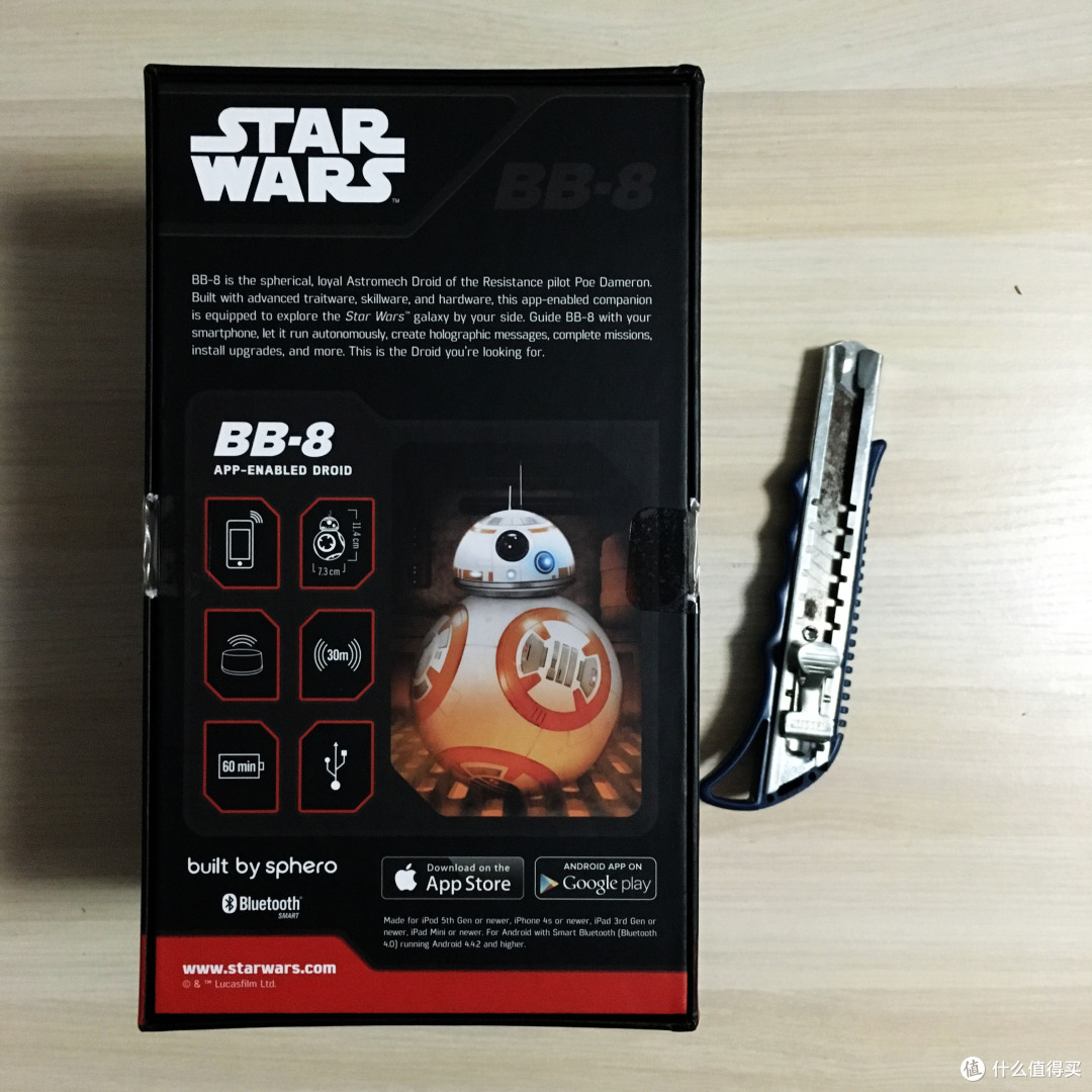 原力附体的小蠢萌--sphero星战机器人BB8众测