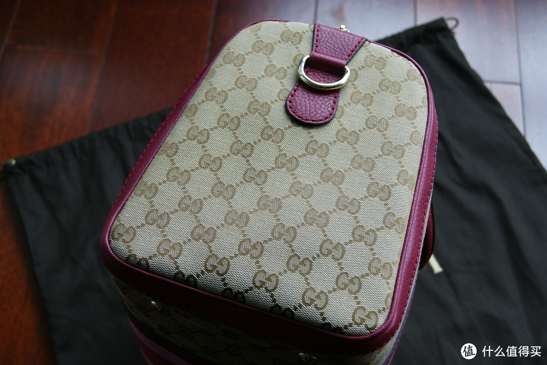 GUCCI 古驰 Vintage Web Original GG Boston Bag 女款波士顿手提包