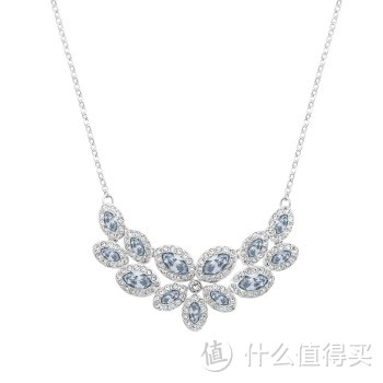 瞬间沦陷的美饰：SWAROVSKI 施华洛 5074348 世奇蓝色水晶项链