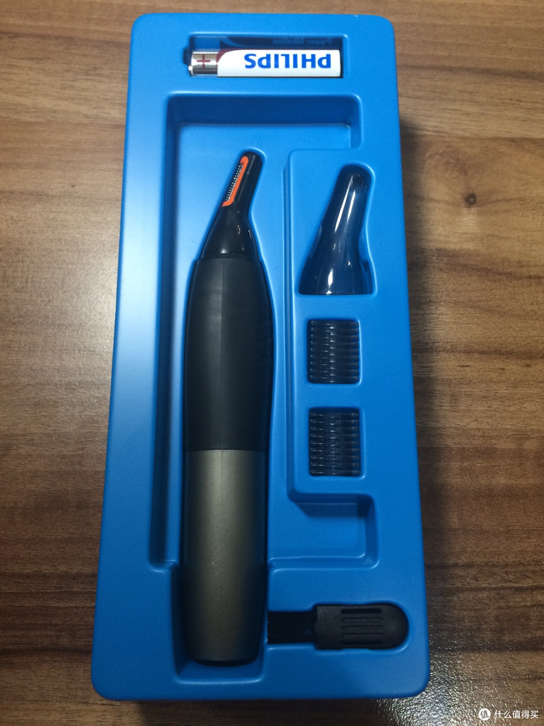 向鼻毛说NO!PHILIPS 飞利浦 NT9110 多功能毛发修剪器 开箱