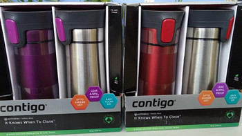 杯子分享：contigo 康迪克不锈钢防漏水杯