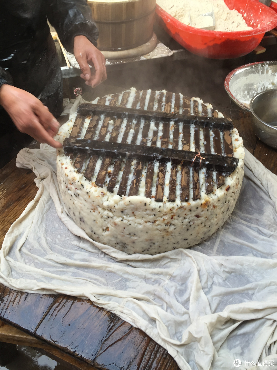 #新年备年货# 小小的年糕之启东传统蒸糕的制作