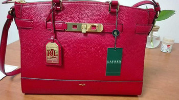 给老婆的大“红包”：LAUREN by Ralph Lauren Darwin Satchel 女包