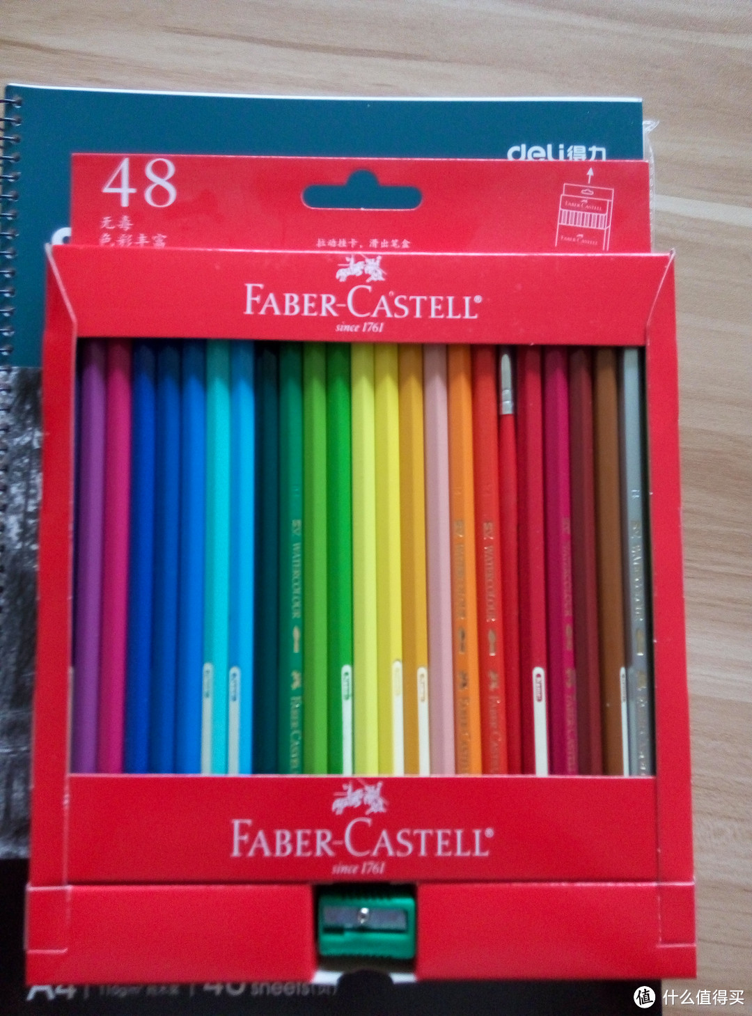 又来装文艺——Faber-castell 辉柏嘉114468 水溶性彩色铅笔