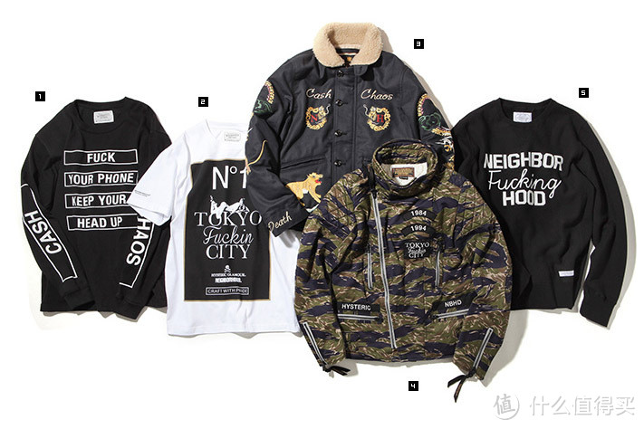 浓浓街头风格：NEIGHBORHOOD 联合 Hysteric Glamour 推出 新年系列服饰